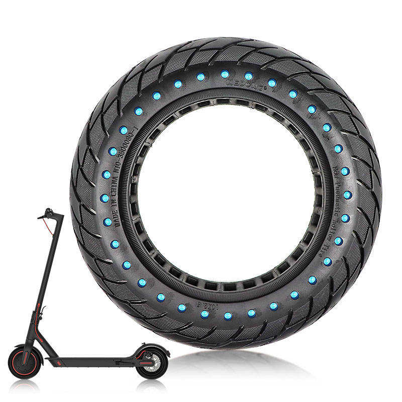 used in ninebtoG30 Max scooter 60/70 6.5 Honeycomb tire 10*2.5 Honeycomb hole Solid tire Explosion proof rubber solid tire