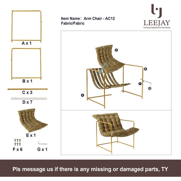 Living Room Accent Chairs Upholstered Modern Lounge Chairs Mid Century Sofa Side Chairs