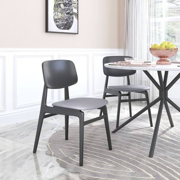 Cold Canyon Dining Chair (Set of 2) Gray and Black - 54 x 84