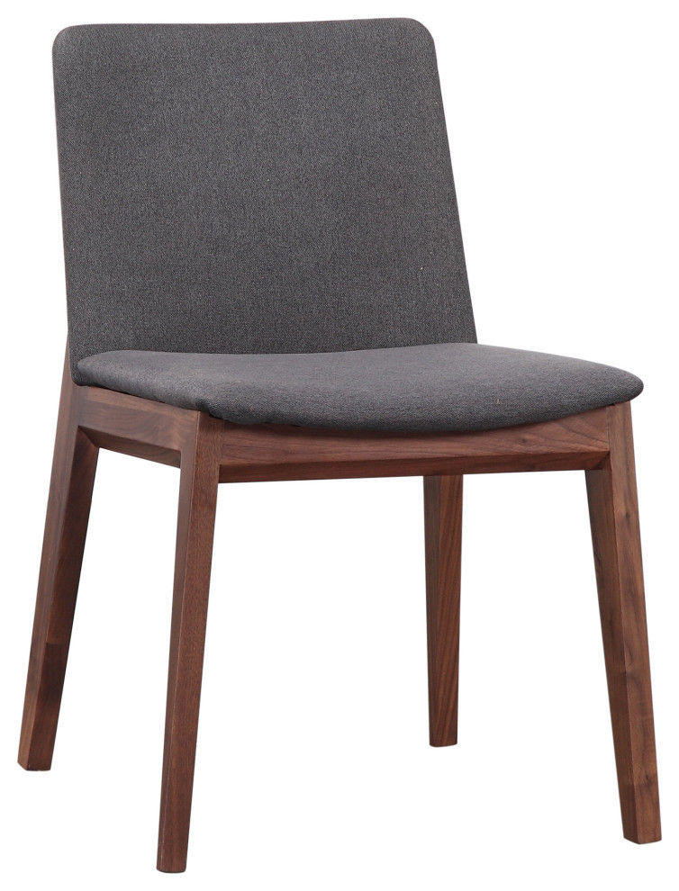 Deco Dining Chair Black M2   Midcentury   Dining Chairs   by Kolibri Decor  Houzz