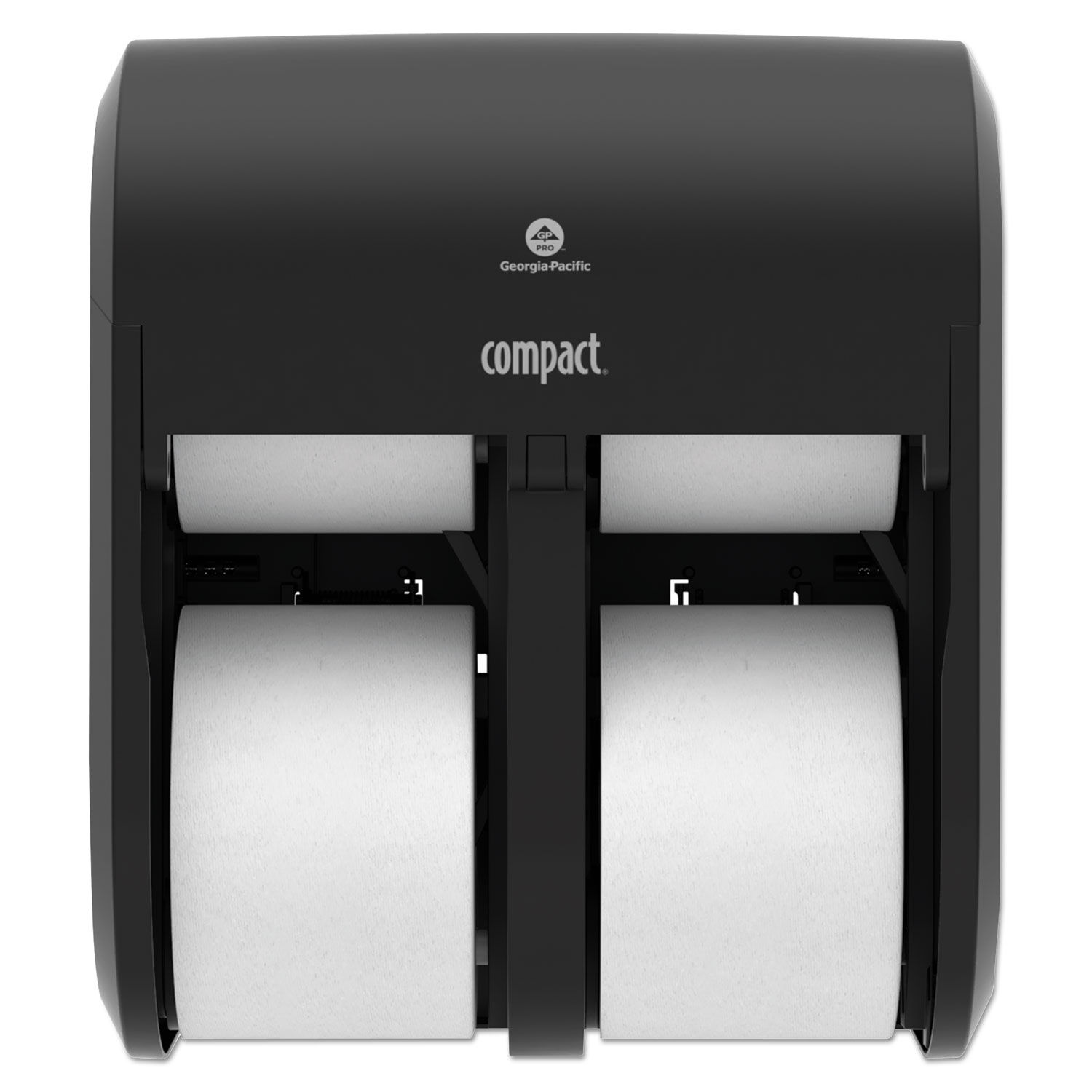 Compact Quad Vertical 4-Roll Coreless Dispenser by Georgia Pacificandreg; Professional GPC56744A