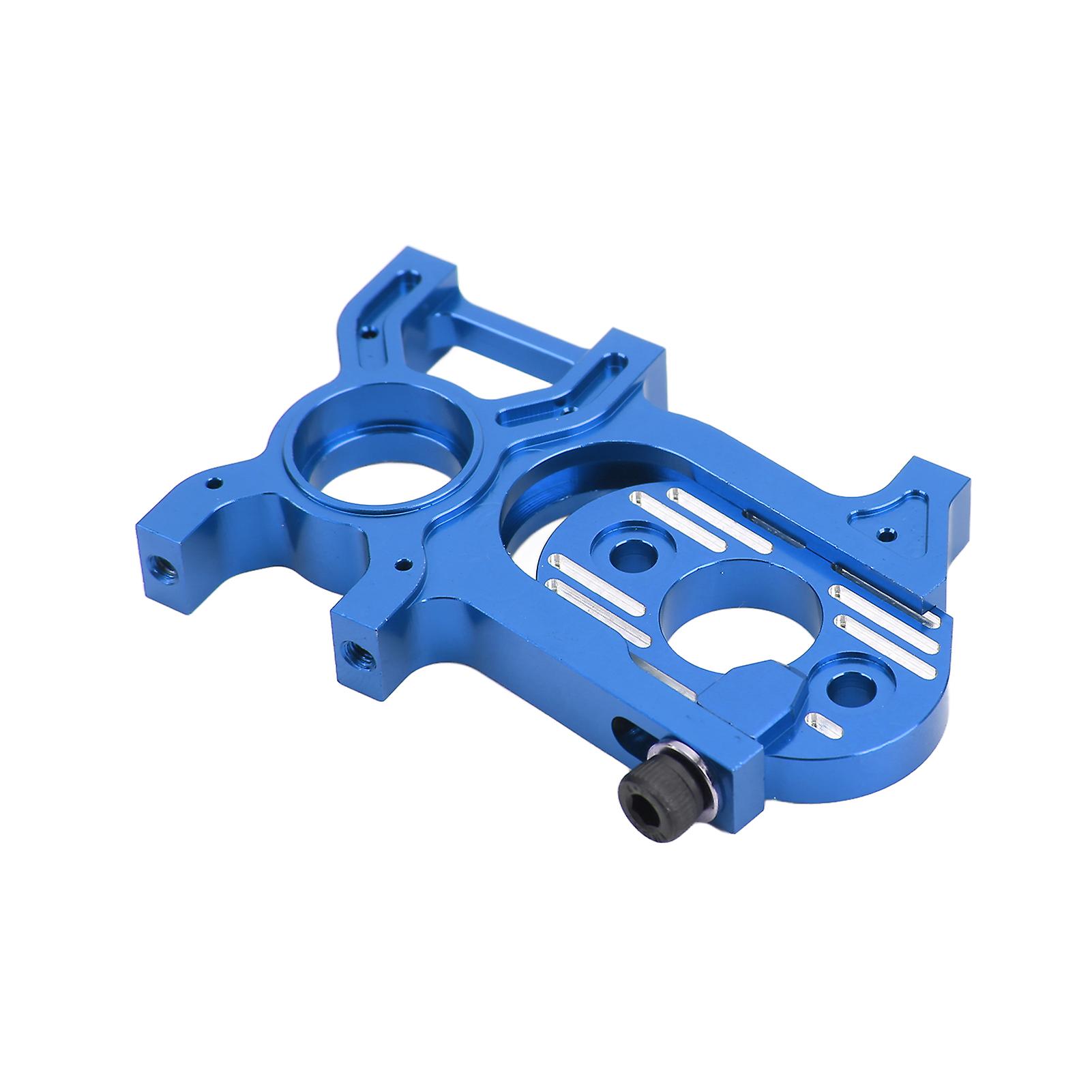 Rc Motor Mount Motor Fixed Holder Seat 2 Piece Design Aluminum For Arrma 6s Kraton 1/8 Remote Control Vehicleblue