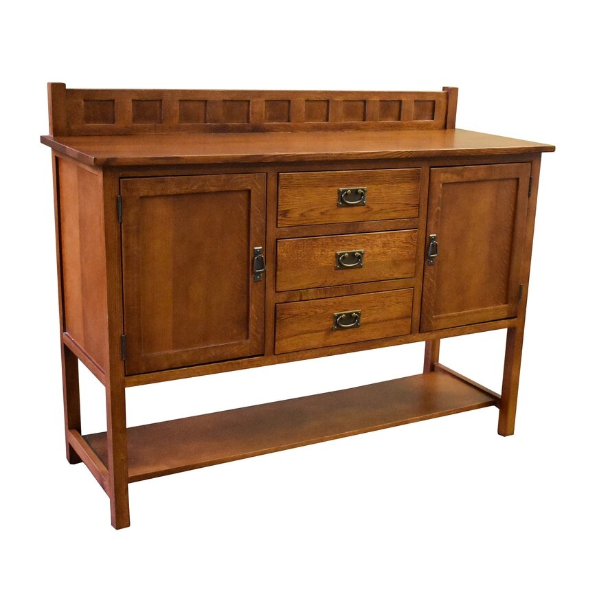 Mission Turner Sideboard With 3 Drawers And 2 Doors   58\