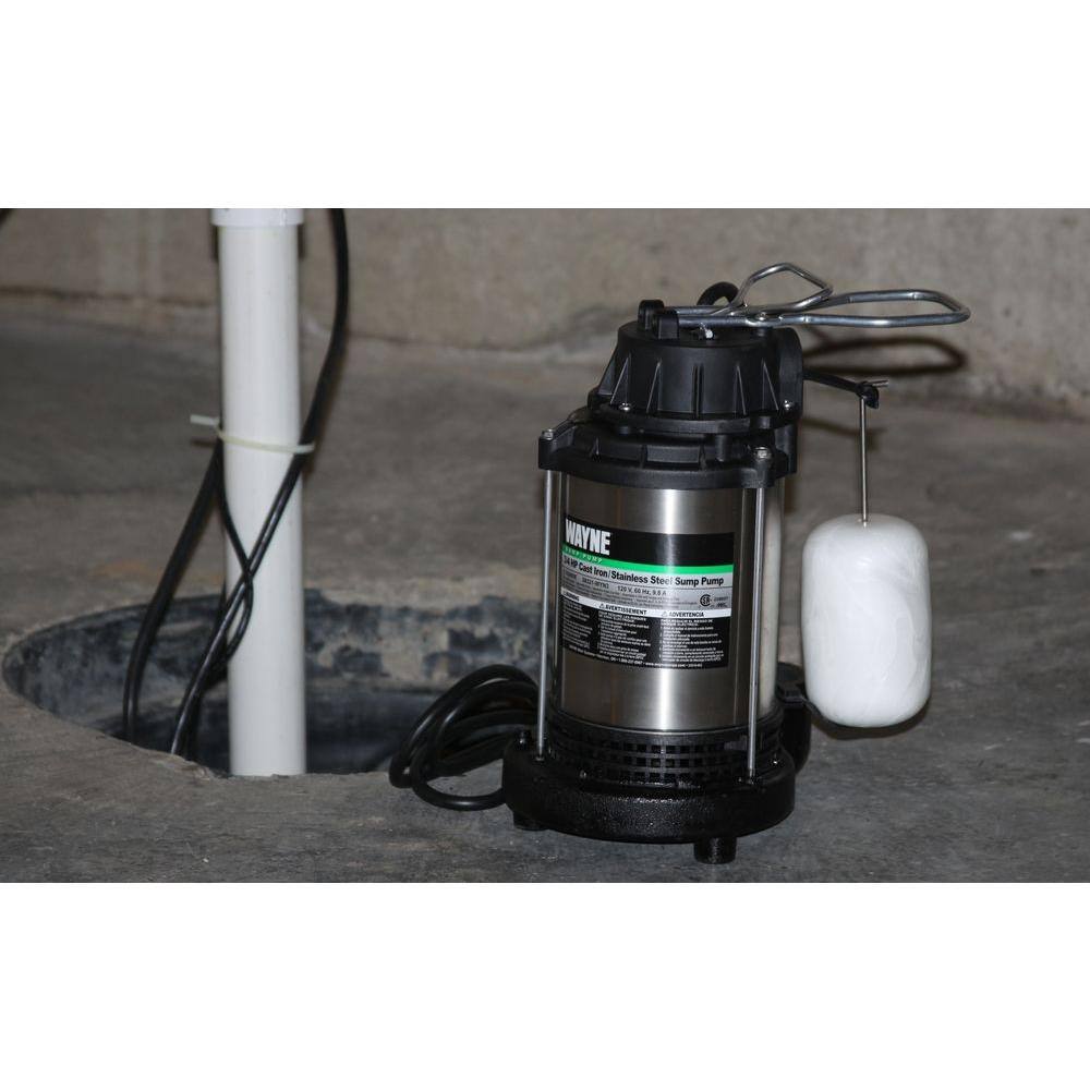 Wayne 34 HP Submersible Sump Pump CDU980E