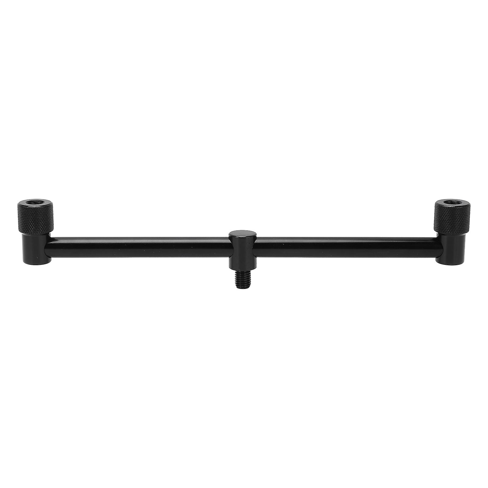 Fishing Rod Pod Stand Holder Aluminium Alloy Fishing Pole Pod Stand Crossbar Bracket2 Heads 25cm