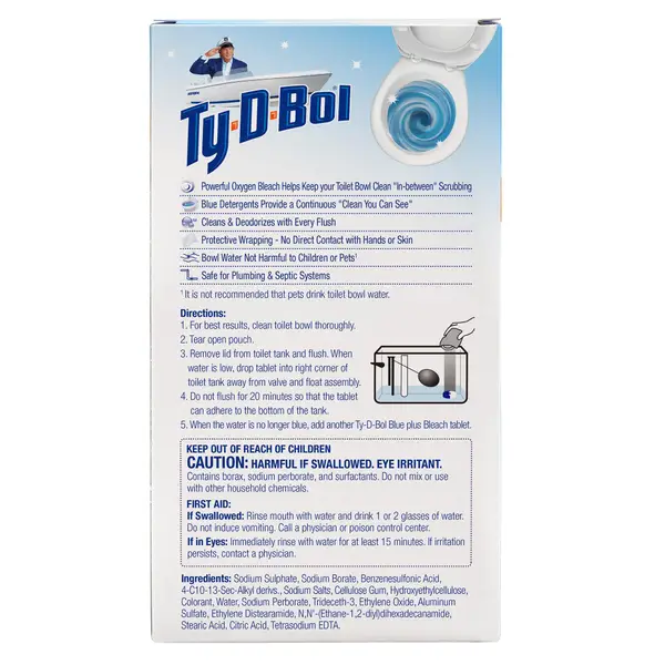 Ty-D-Bol 5-Pack Blue Bleach Tablets