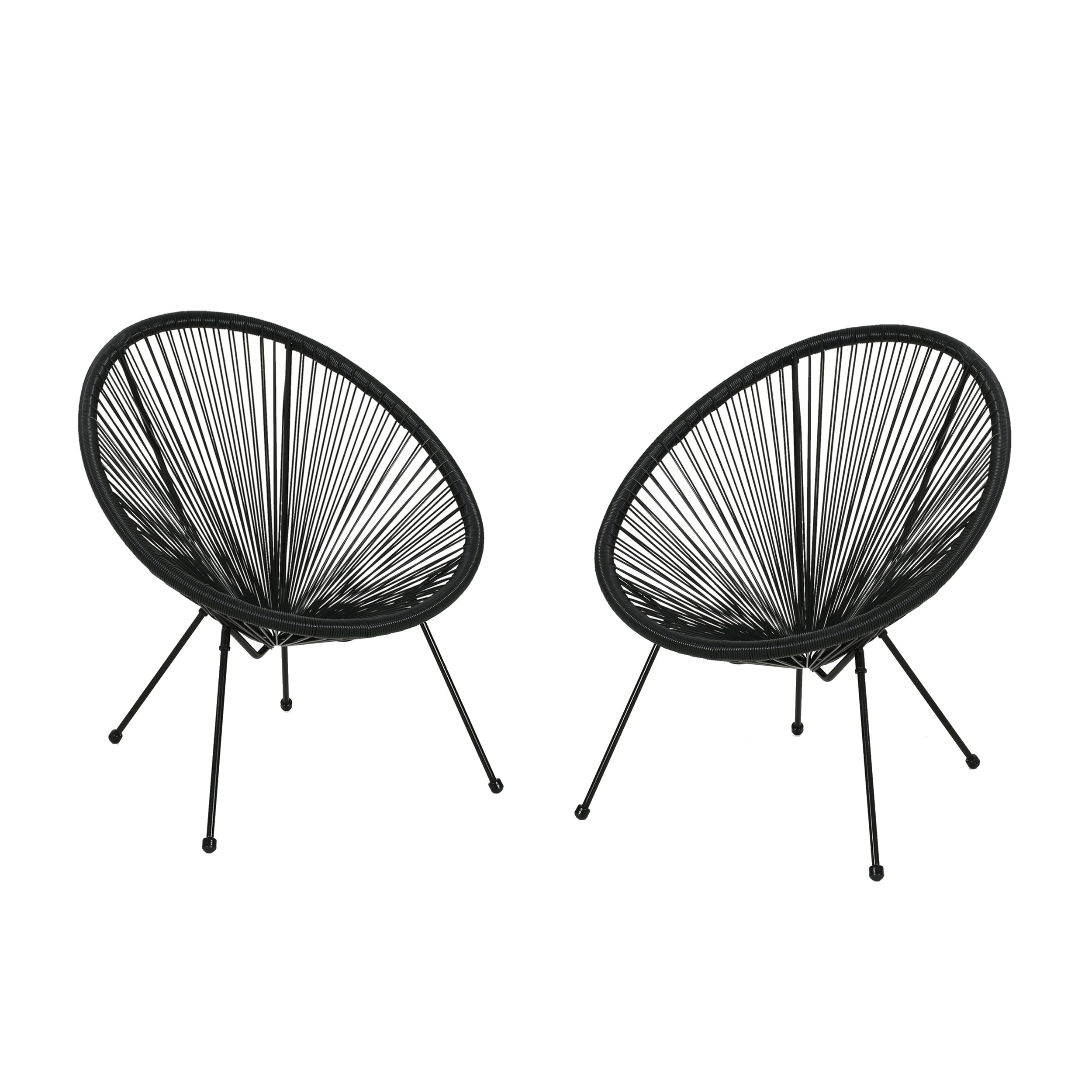 Major Outdoor Mexican String Weave Chair (Set of 2)