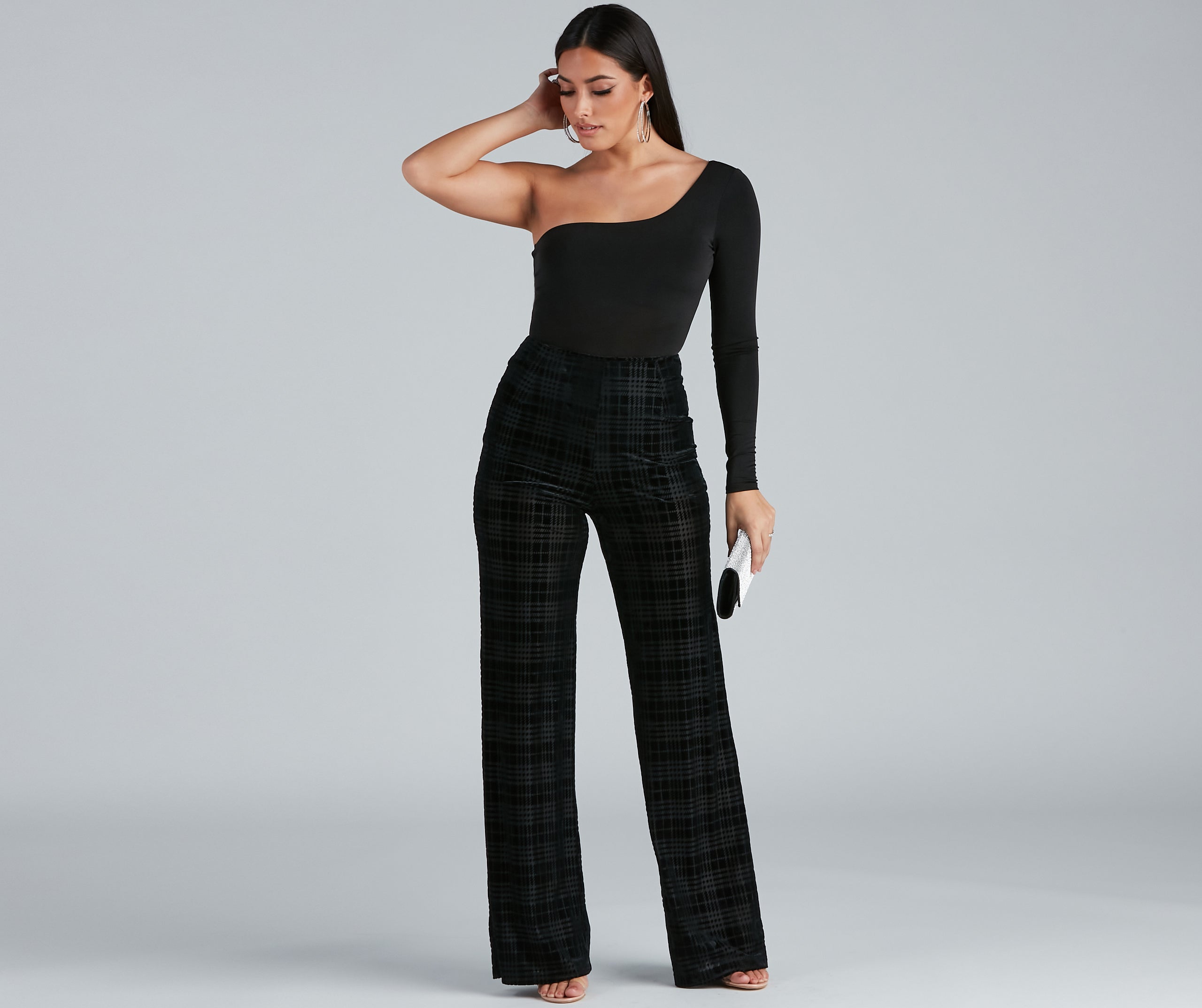 Strappy Stunner One-Shoulder Bodysuit