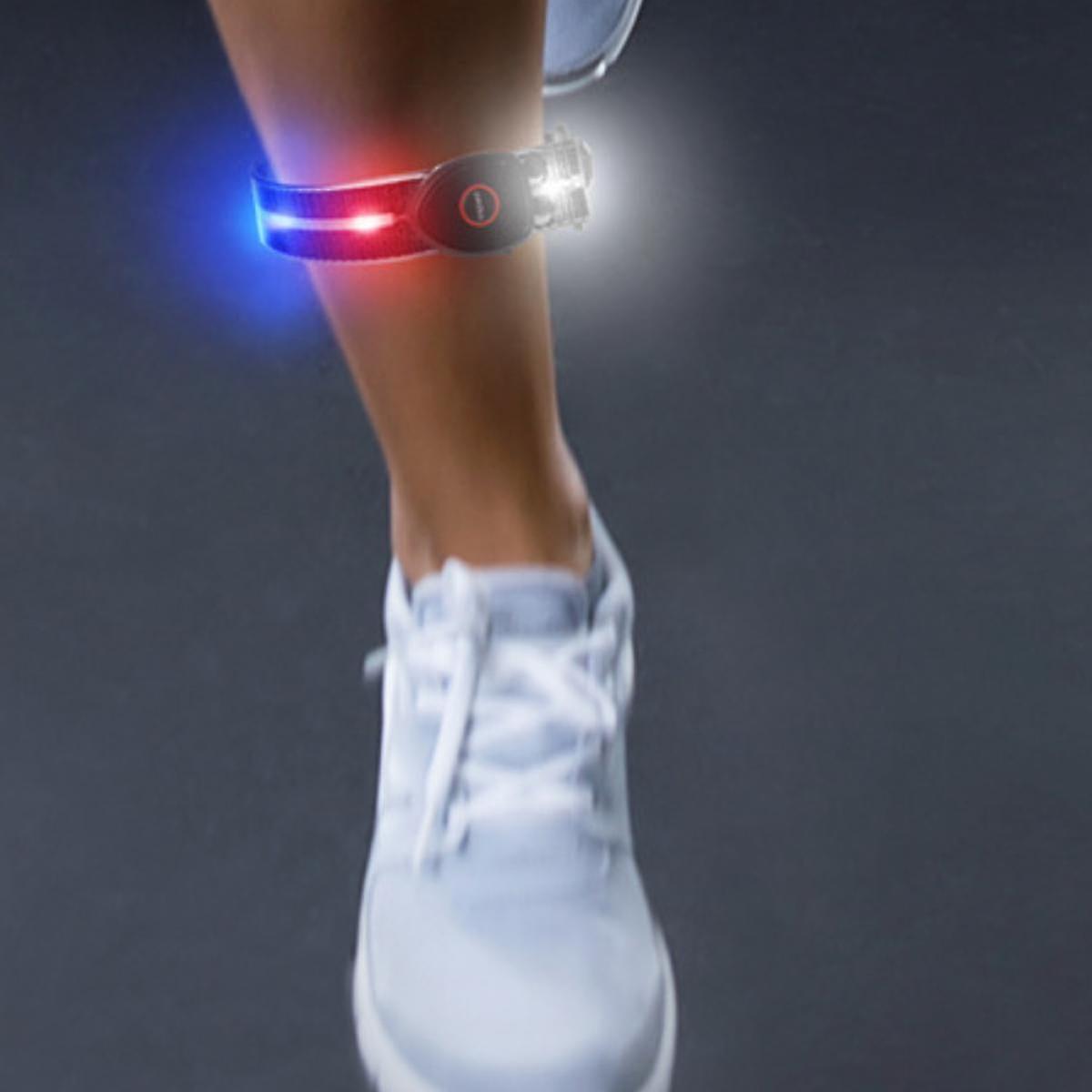 Running Light For Runners Rechargeable Led Armband Reflective Running Gear， Led Light Up Band For Joggers Bikers Walkers(black)