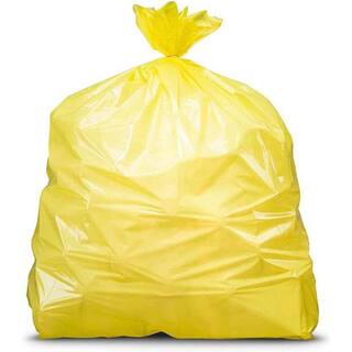 Plasticplace 32-33 Gal. Yellow Trash Bags (Case of 100) W33Y15