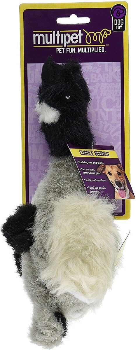 Multipet Migrator Bird Canadian Goose Squeaky Plush Dog Toy