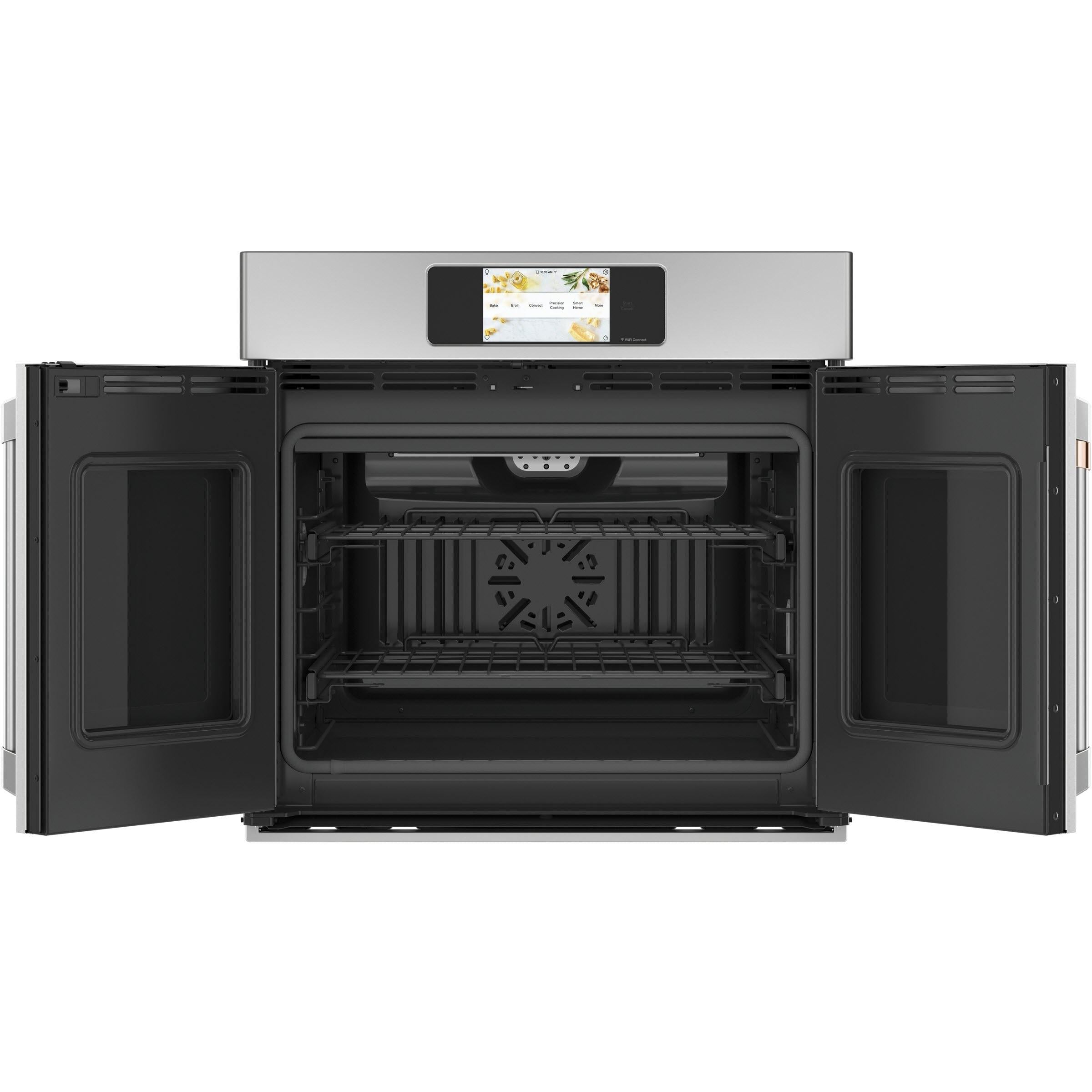 Caf¨¦ 30-inch, 5.0 cu.ft. Built-in Single Wall Oven with True European Convection with Direct Air CTS90FP2NS1