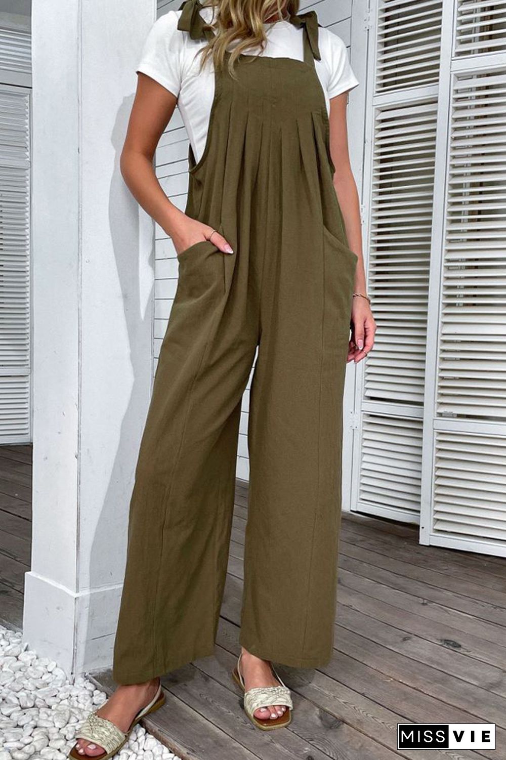 Palin Loose Poctet Jumpsuit Romper Wholesale