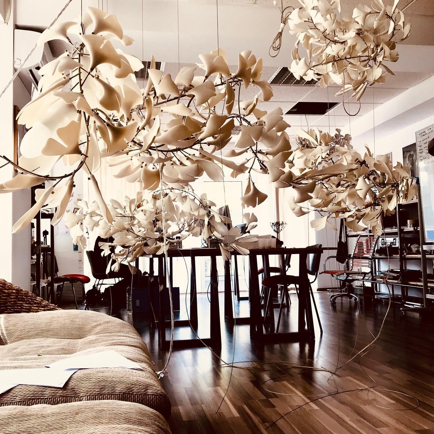 Gingko Chandelier G