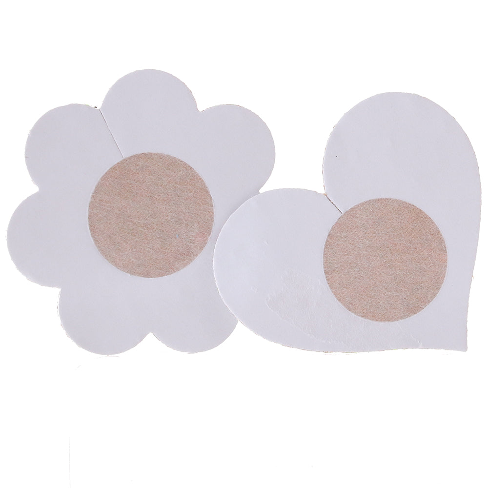 Pretty Pasties Heart & Flower Glow In The Dark Set