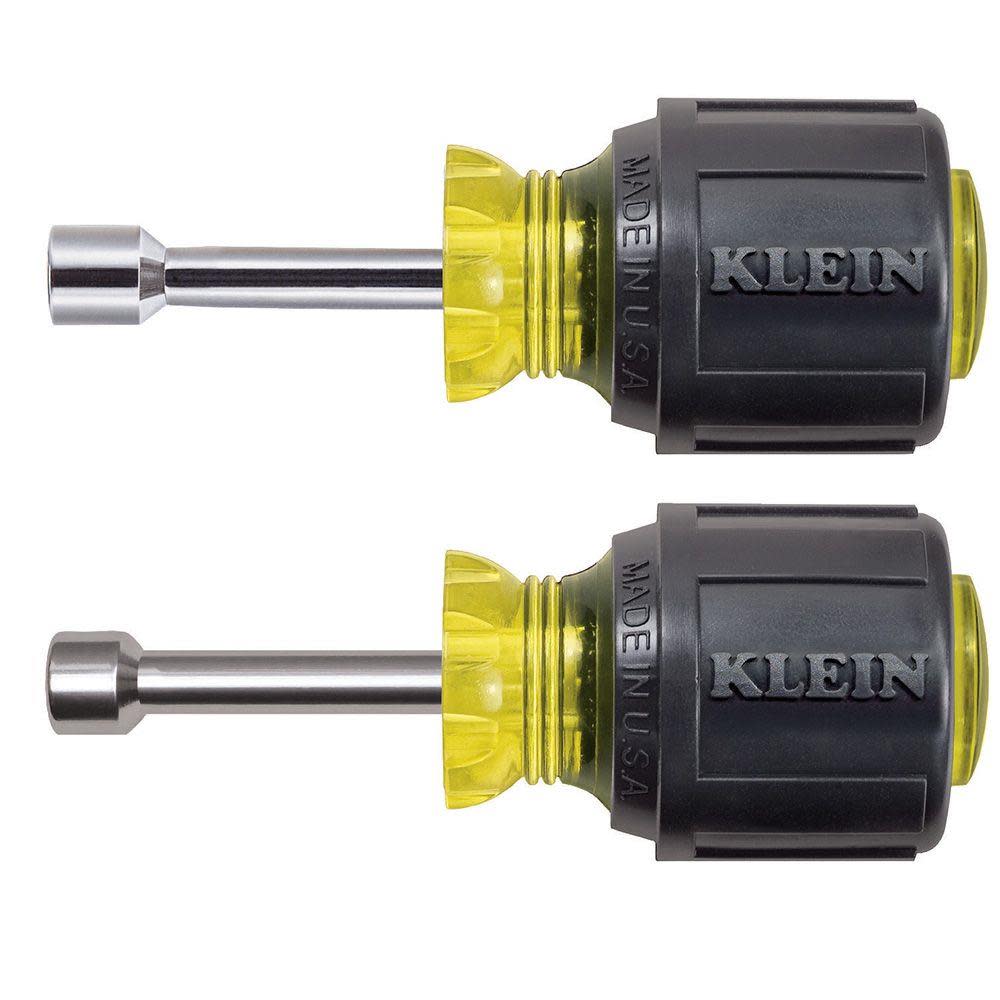 Klein Tools Magnetic Stubby Nut Driver Set 2 Pc 610M from Klein Tools