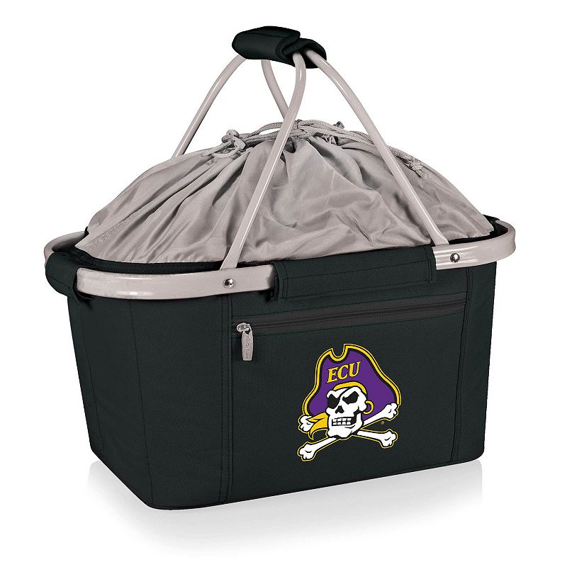 Picnic Time East Carolina Pirates Metro Basket Collapsible Cooler Tote