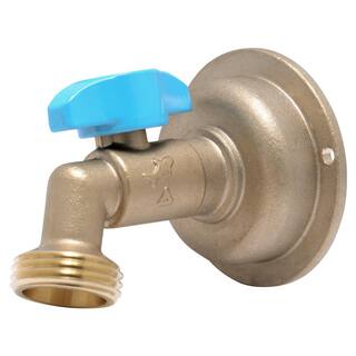 SharkBite 12 in. x 34 in. Brass Push-to-Connect MHT Quarter-Turn Hose Bibb 24620LF