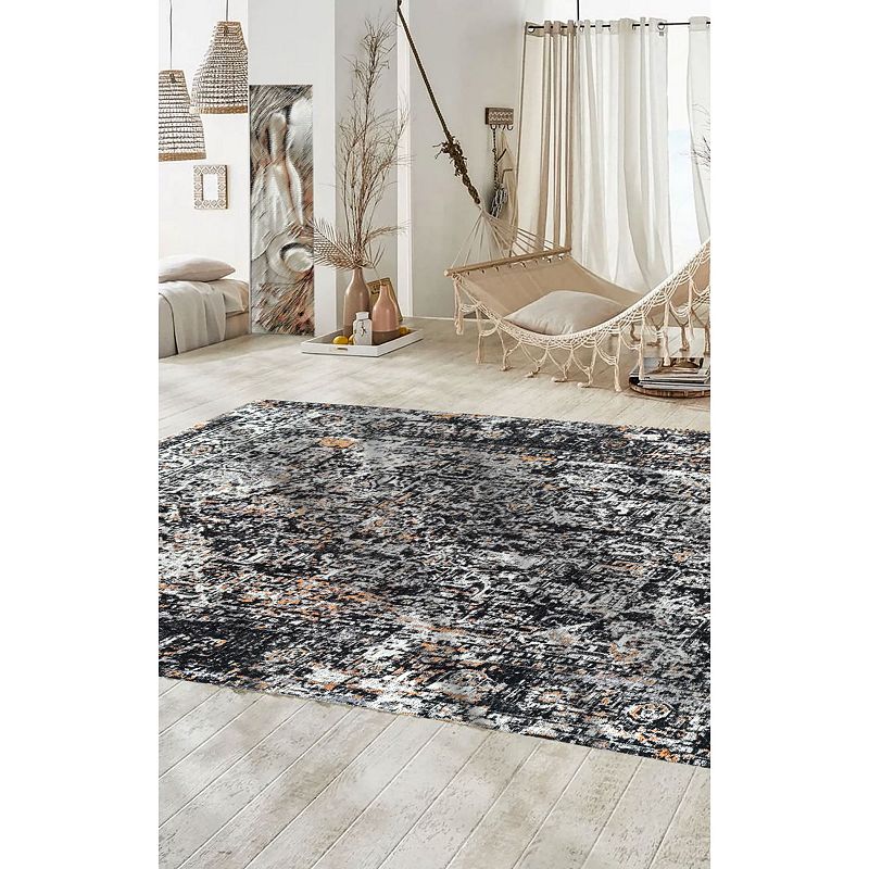 Mother Ruggers Jacquard Cooper Rug For Hallway， Living Room， Bedroom， Dining Room， Dorm