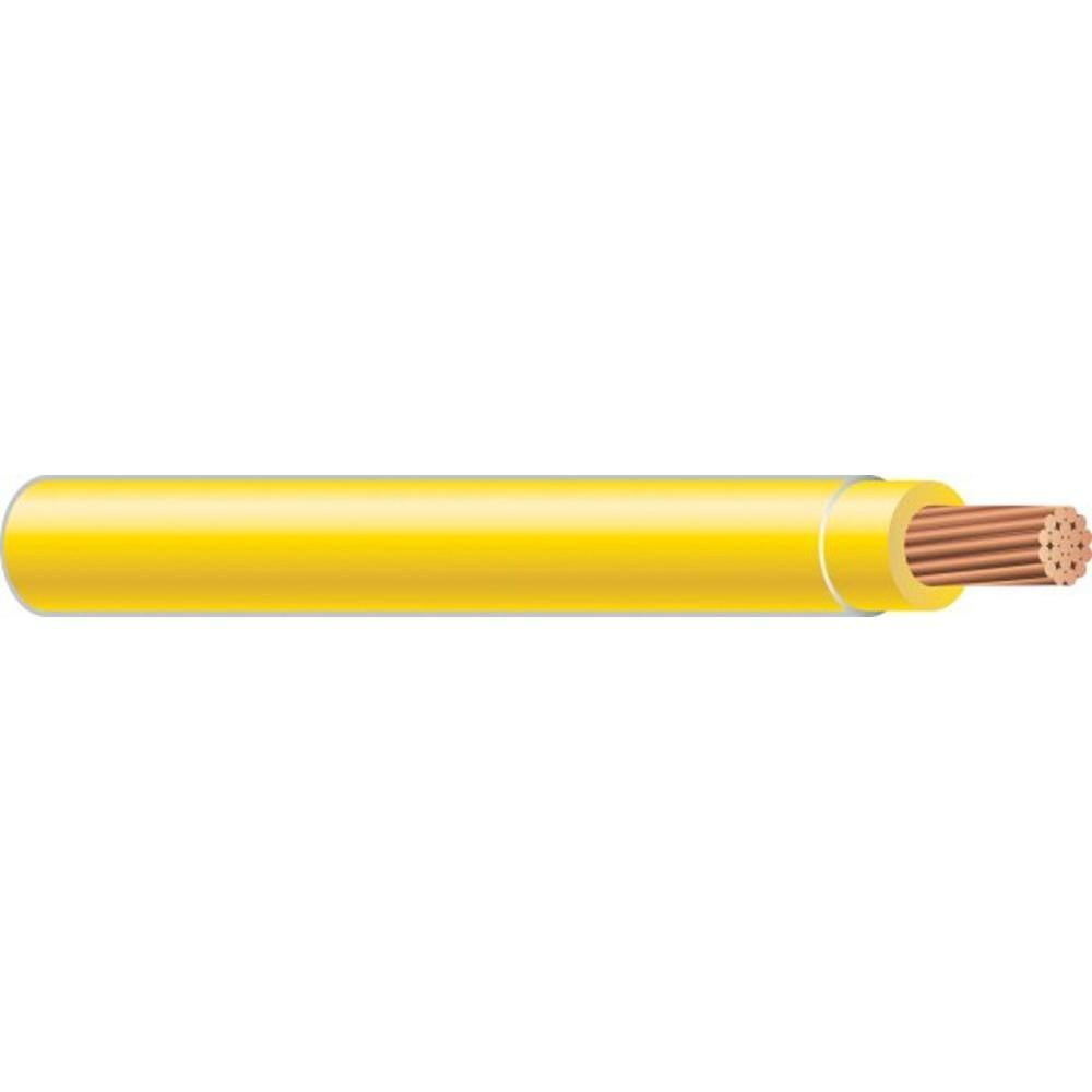 Southwire 500 ft. 8 Yellow Stranded CU SIMpull THHN Wire 23848512