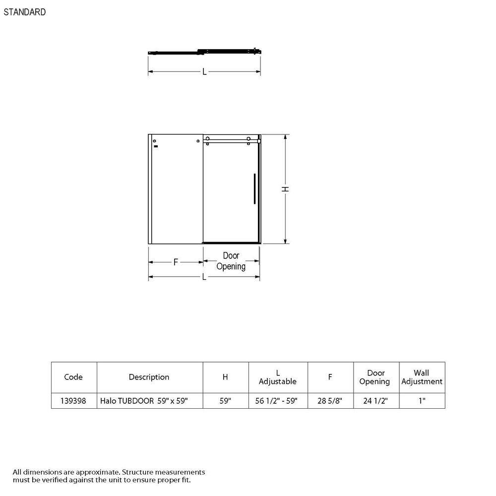 MAAX Utile Metro 30 in. x 59.8 in. x 81.4 in. Right Drain Alcove Bath and Shower Kit in Ash Grey Brushed Nickel Shower Door 106343-000-001-100