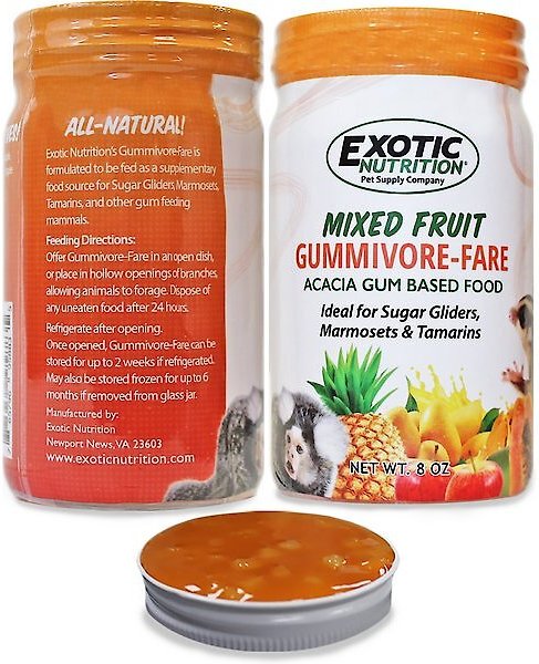 Exotic Nutrition Sugar Glider Food Starter Kit