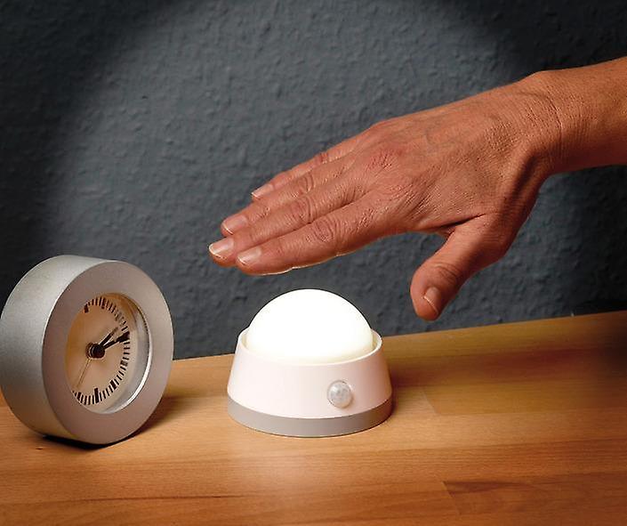 LED Night Light With Motion Detector and Button Switch Battery Powered