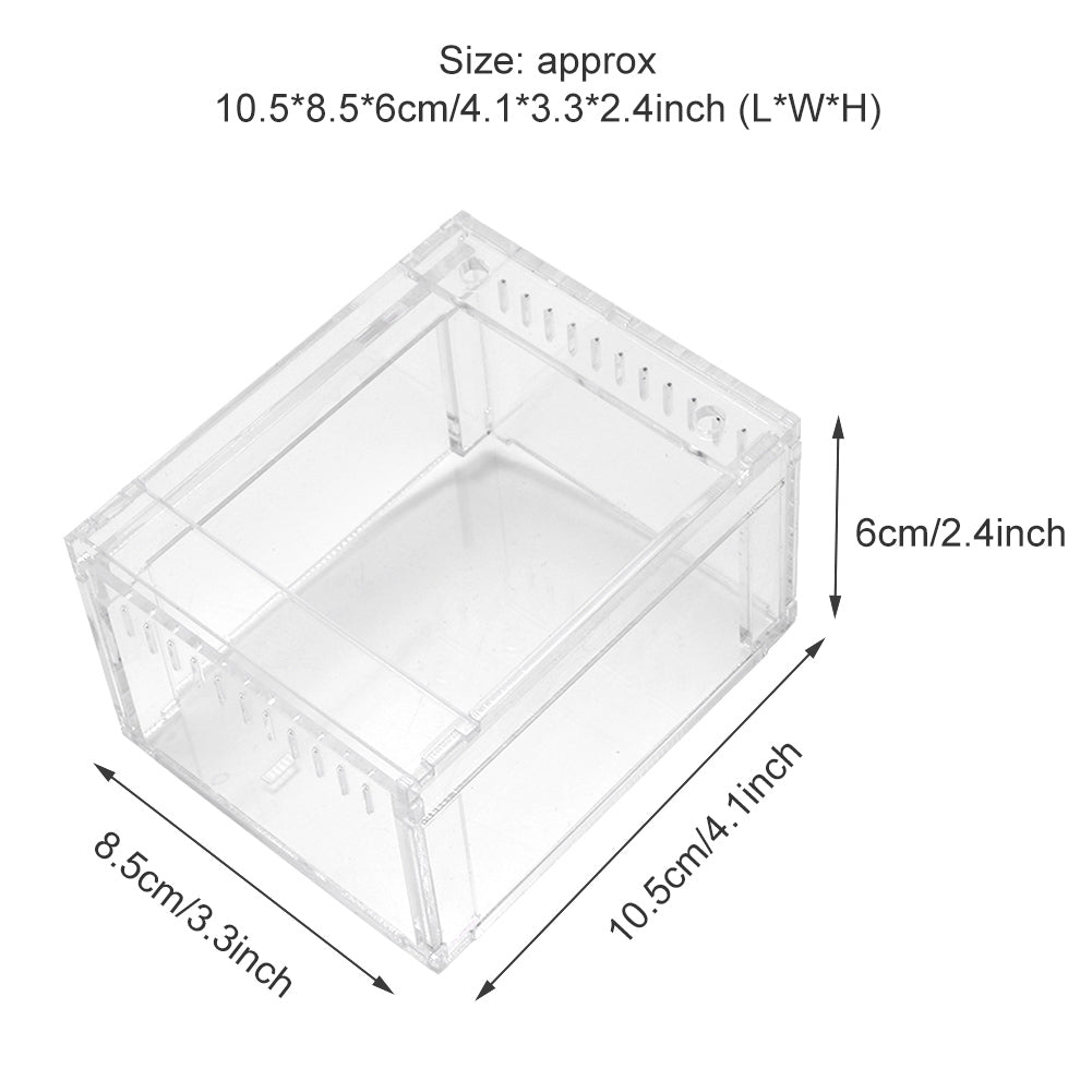 ，    Anti-Escape Design Breeding Box Reptiles Terrarium， Snakes For Turtles