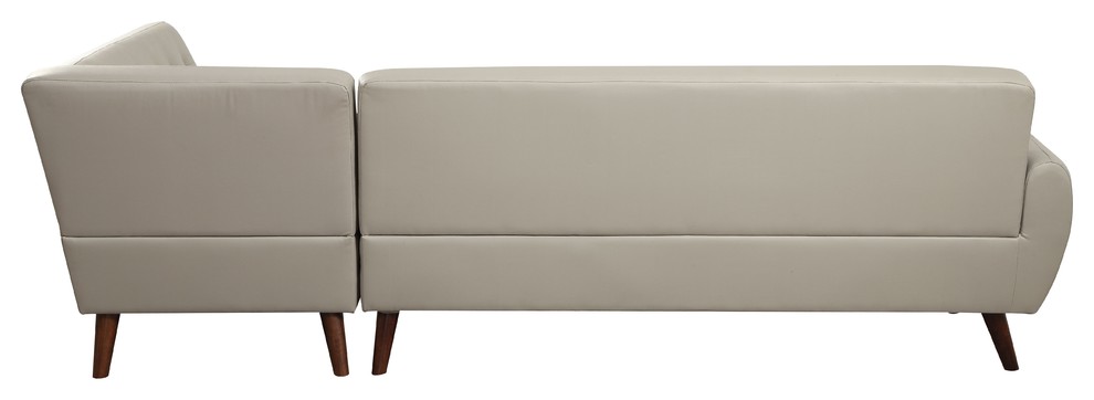 Essick II Sectional Sofa   Midcentury   Sectional Sofas   by Acme Furniture  Houzz