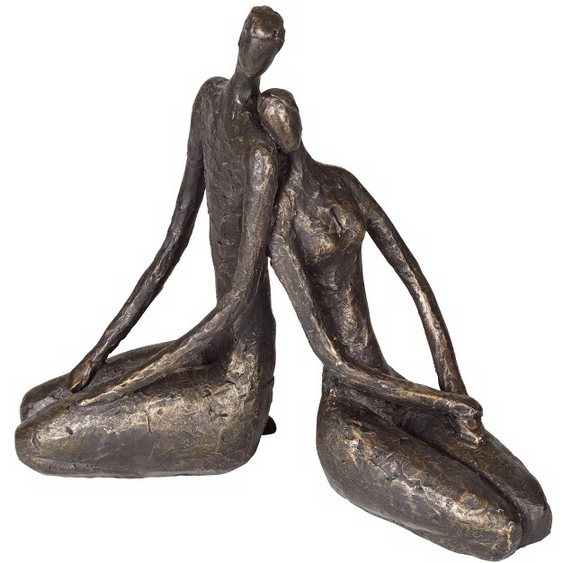 Wide Bronze Sculpture