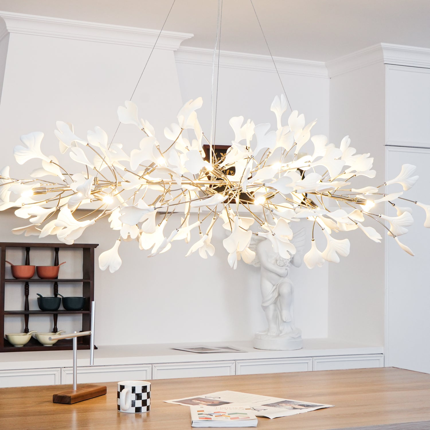 Gingko Chandelier N