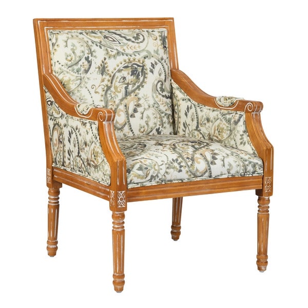 Homy Casa Upholstered Arm Accent Chair