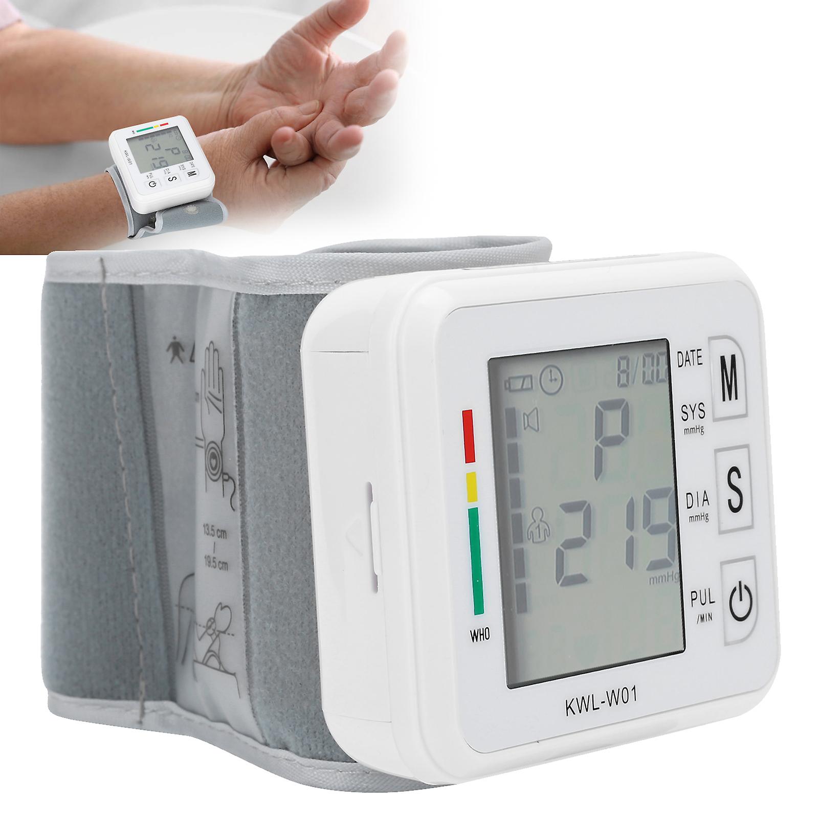 Digital Wrist Blood Pressure Monitor High Precise Elderly Household Automatic Blood Pressure Monitor