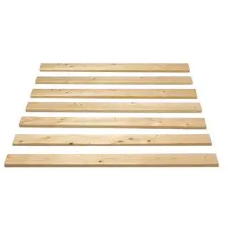 1 in. x 4 in. x 5 ft. Pine Queen Bed Slat Board (7-Pack)
