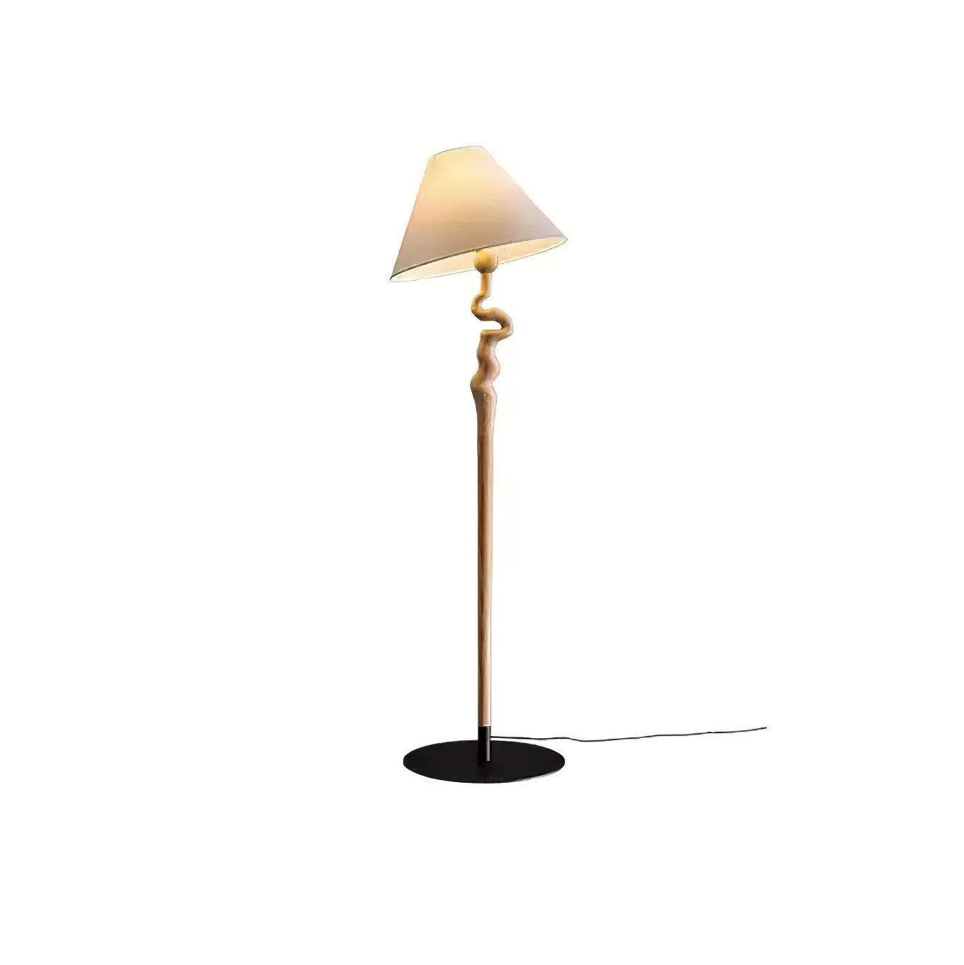 Serpentine Twist Floor Lamp