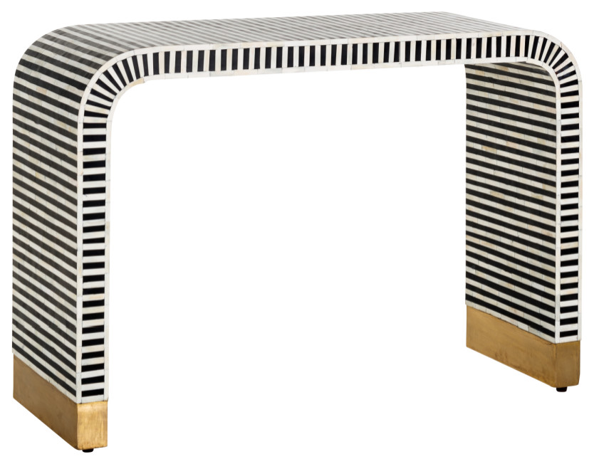 Contemporary Curved Console Table  OROA Bliss   Contemporary   Console Tables   by Oroa   Distinctive Furniture  Houzz