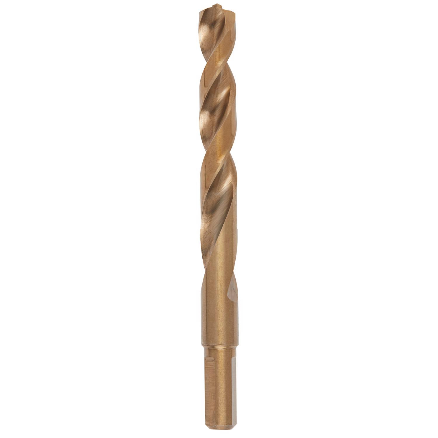 MW Red Helix 7/16 in. X 5.12 in. L Steel Thunderbolt Drill Bit 1 pc