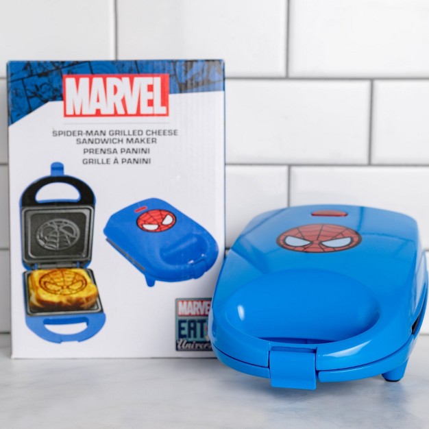 Uncanny Brands Marvel Spiderman Single Sandwich Maker