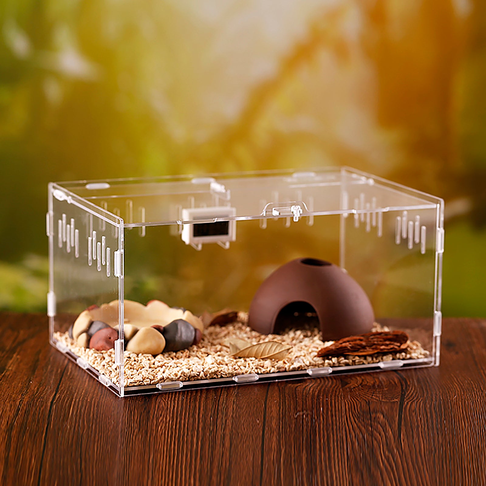 Acrylic Terrarium Spider Terrarium Box Crawling Pet Reptile Terrarium Factory Direct Sales Pet Supplies