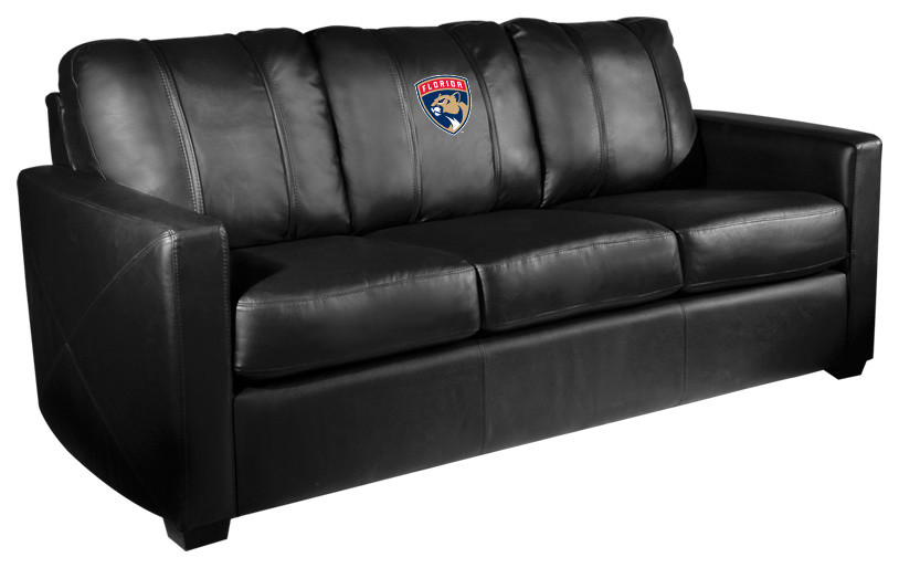 Florida Panthers NHL Silver Sofa   Contemporary   Sofas   by DreamSeats LLC  Houzz