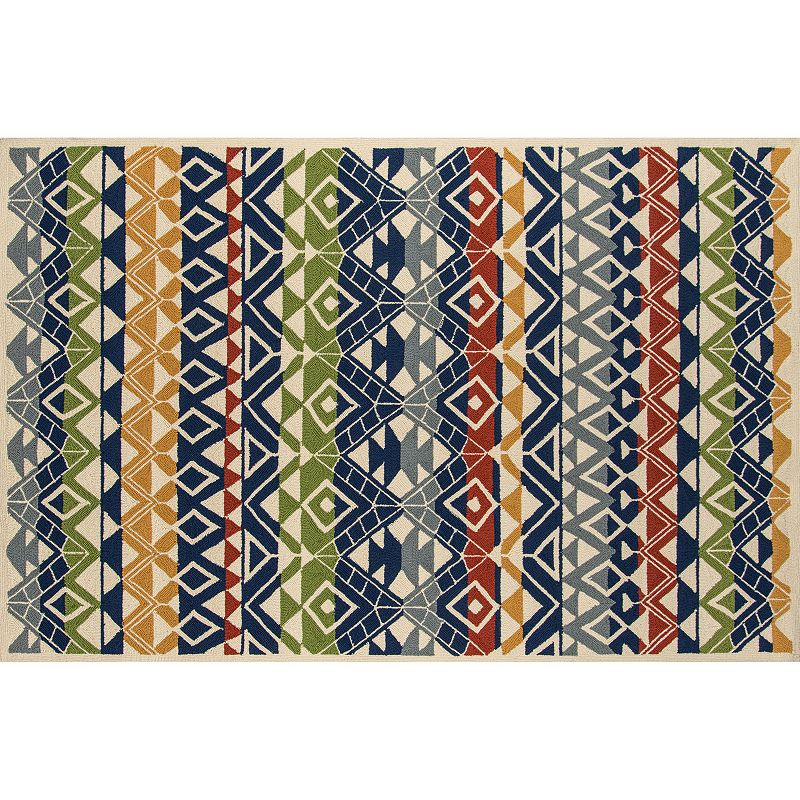 Momeni Veranda Tavia Geometric Indoor Outdoor Rug