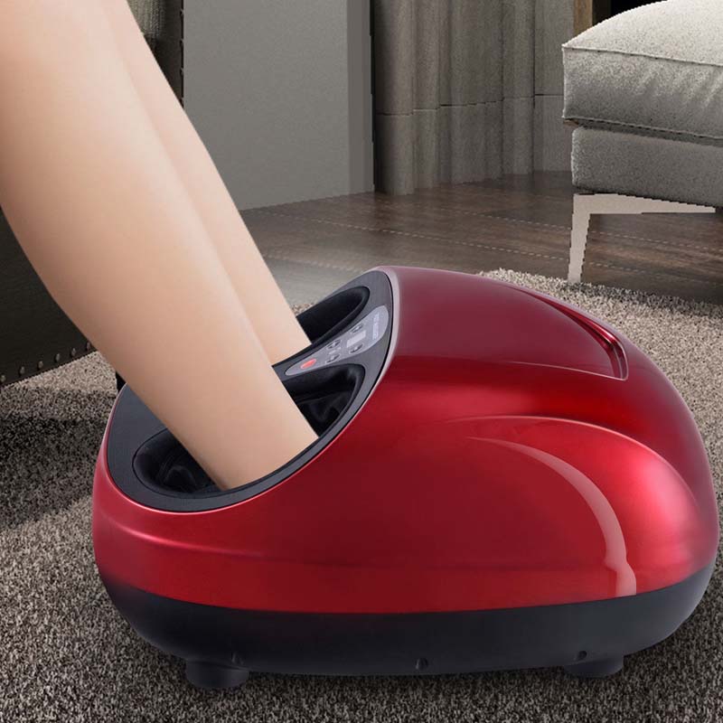 Foot Massager Machine with Heat & Remote, Shiatsu Foot Massager with Deep 3D Kneading Rolling Relieves Plantar Fasciitis