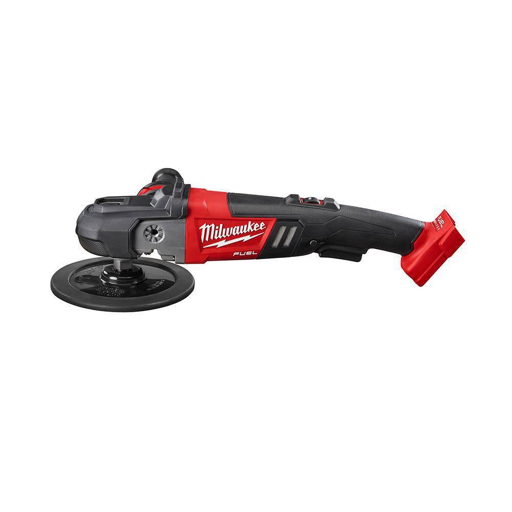 MW M18 FUEL 18V Lithium-Ion Brushless Cordless 7 in. Variable Speed Polisher (Tool-Only) 2738-20