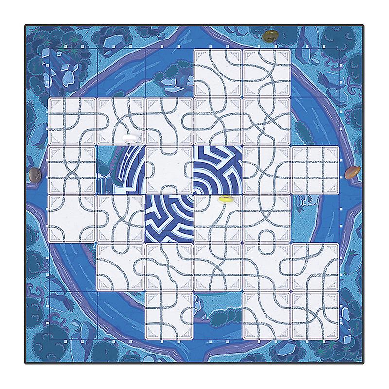 Jigsaw Puzzle Elementary School Children Children's Paper Path Puzzle Intelligence Maze Tabletop Game Parent-child Interaction Thinking Logic Toy