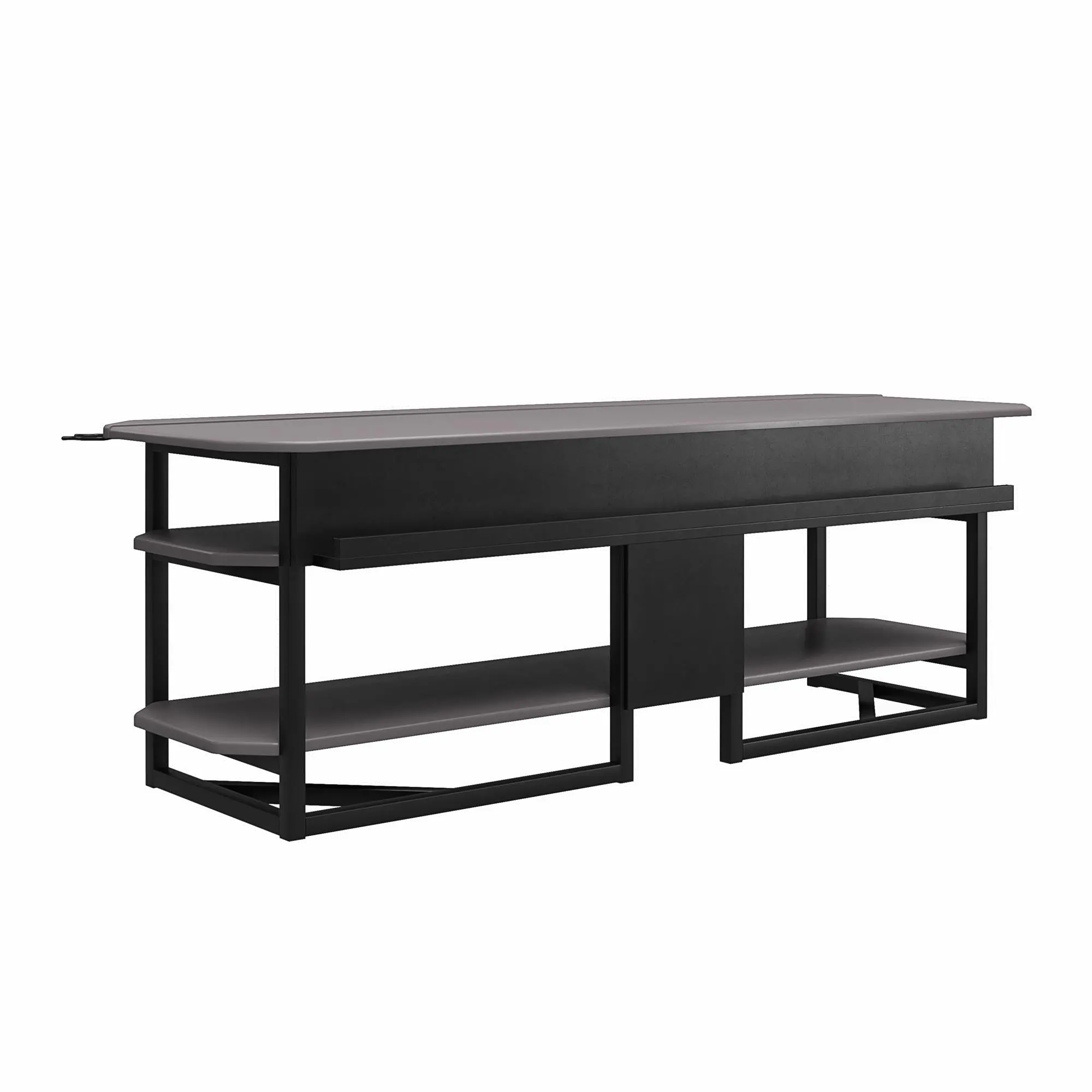 Quest Modern Gray Gaming TV Stand