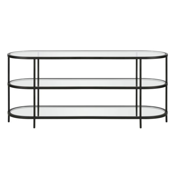 Leif Oval TV Stand for TV's up to 60