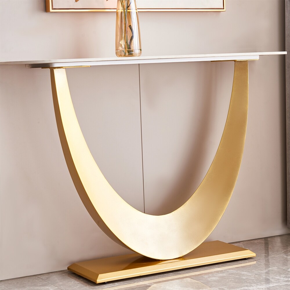 Modern Console Table Exquisite Shape Design