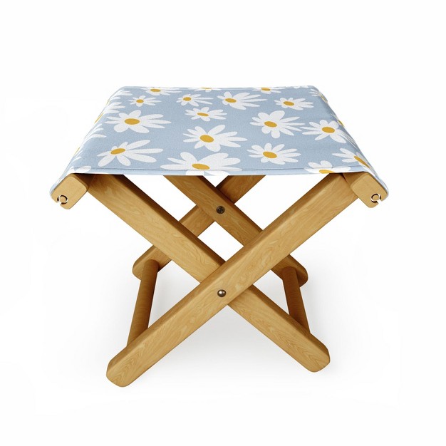 Lane And Lucia Lazy Daisies Folding Stool Society6