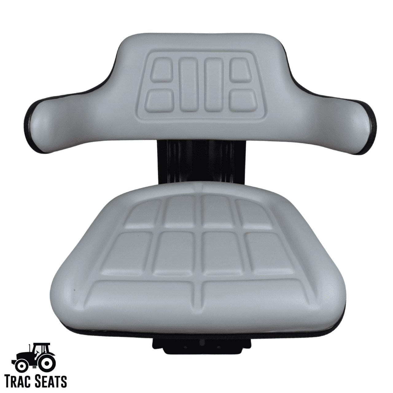 Grey Tractor Suspension Seat Fits Massey Ferguson 255 265 270 271 274 275 285