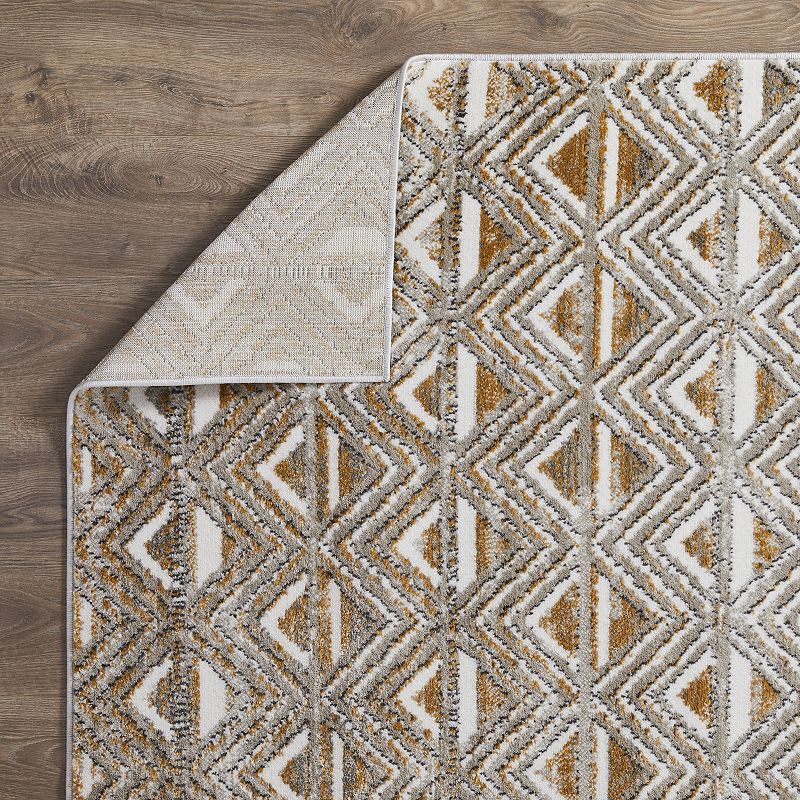 Loomaknoti Loomaknoti Alanzo Alemza Beige Area Rug